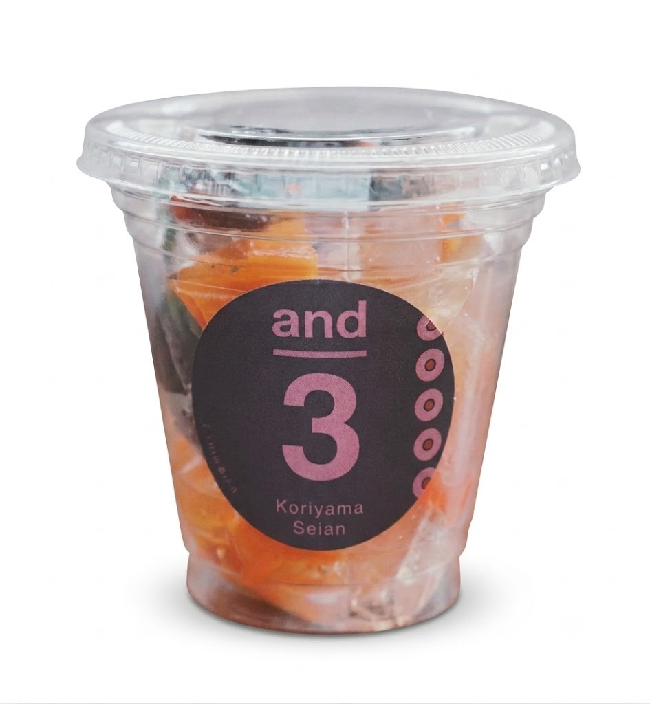 and3 カシスあんみつ 240g（季節限定8月中旬～9月末）